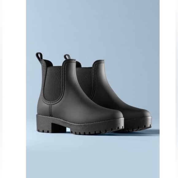 Jeffrey Campbell Cloudy Waterproof Chelsea Rain Boot - Size 6 - Picture 6 of 15